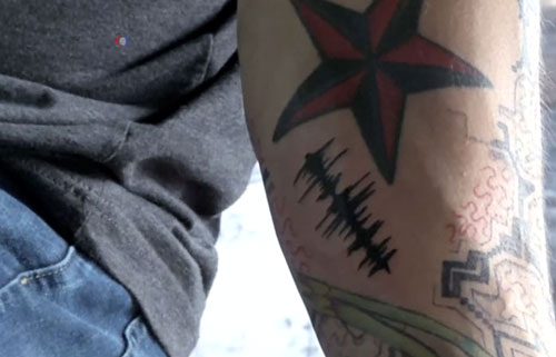 Sound Wave Tattoo