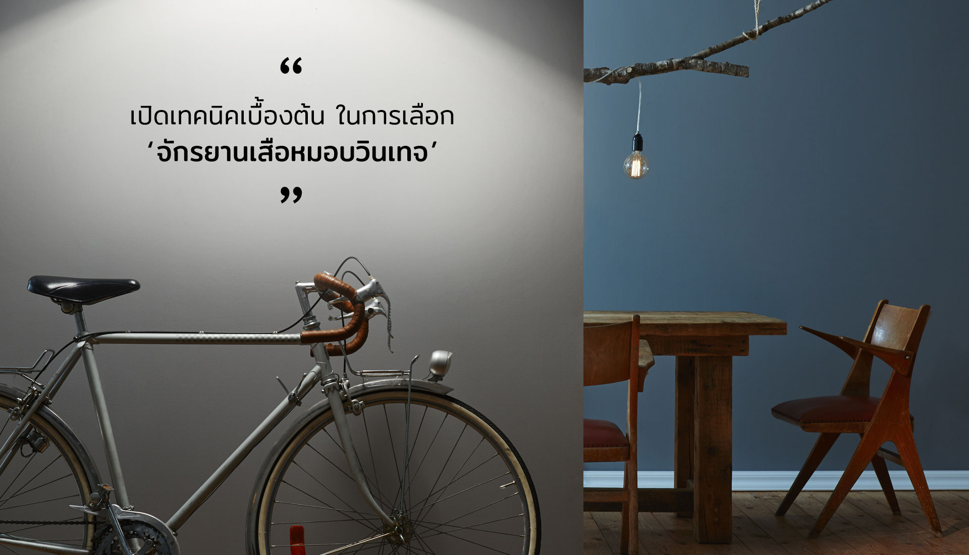จักรยานเสือหมอบวินเทจ