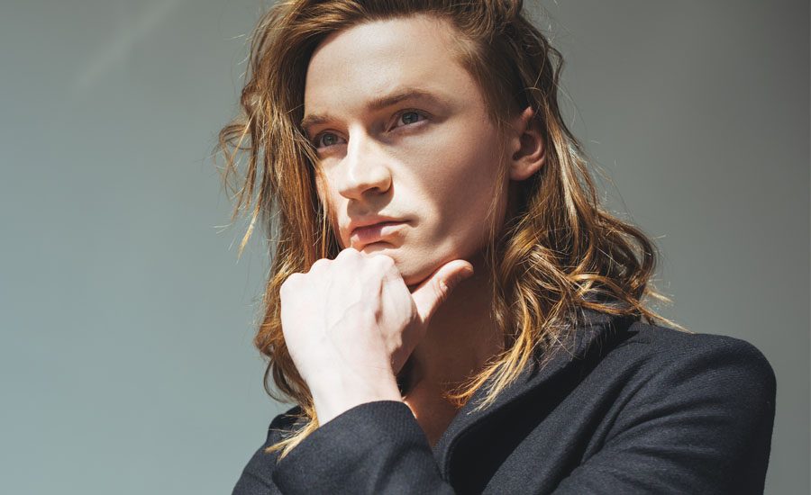 Long hair men
